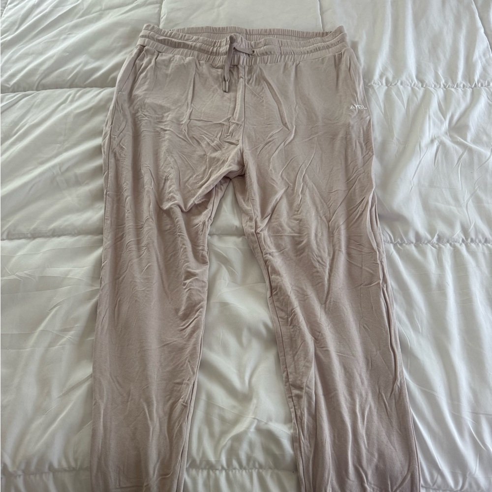 AYBL Tan Sweatpants Relaxed Fit Joggers